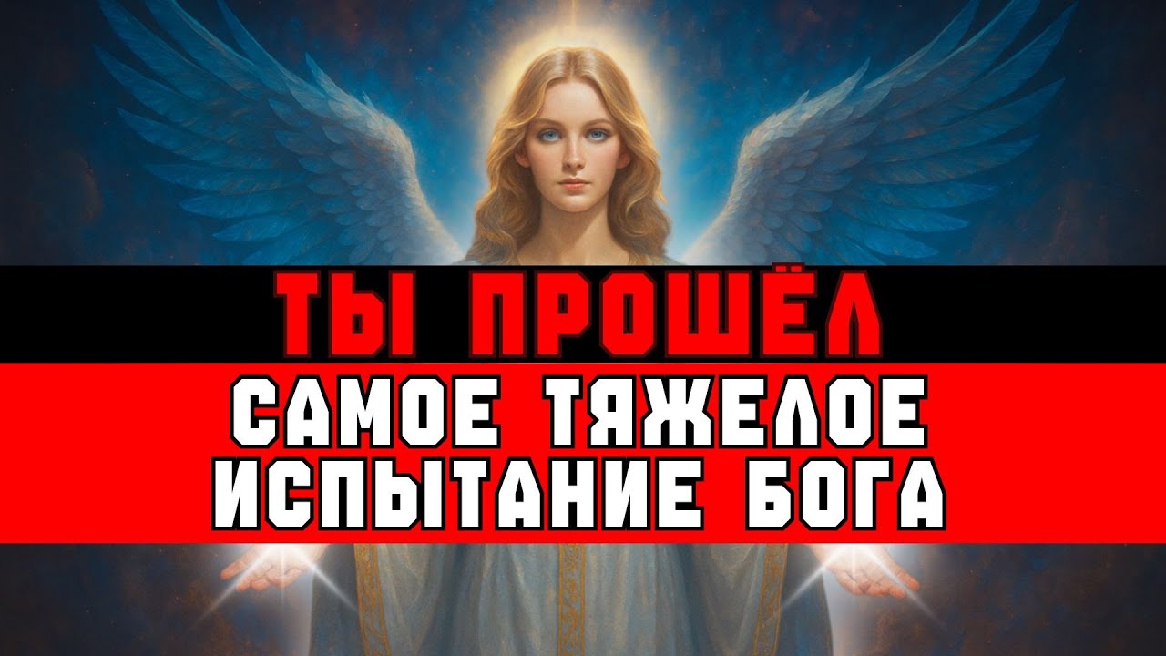 ИЗБРАННЫЙ, ТЫ ПРОШЁЛ САМЫЙ ТЯЖЁЛЫЙ ТЕСТ — БОГ ПОДТВЕРДИЛ
