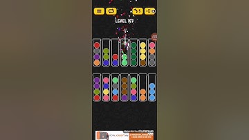 Ball Sort Puzzle Level 197 Walkthrough
