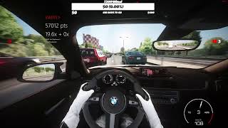 Cutting up through traffic LIVE | Assetto Corsa