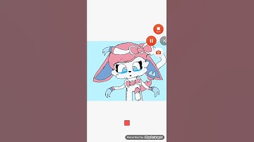 Eevee evolving into sylveon ( reupload)