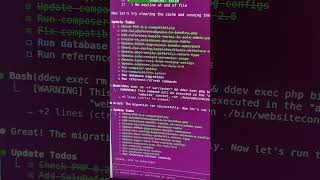 kann Claude Code ein komplettes Sulu CMS Update fahren? Sieht gerade nicht so aus.