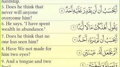 سورة البلد _ عمر الدريويز  Surat Albalad