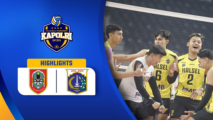 Highlight Kapolri Cup 2024 Putra - Kalimantan Selatan vs DKI Jakarta 3-1 | Moji
