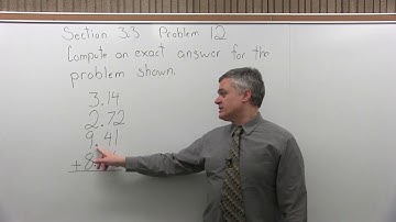 MTH 060 : Section 3.3 Problem 12 - Mathematics with Dan Avedikian
