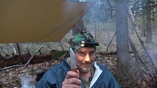Bushcraft USA Knife Field Use Review. One Tree Fire.