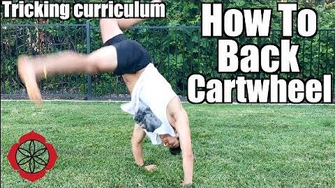 How to Back Cartwheel | Tricking Basics Tutorial