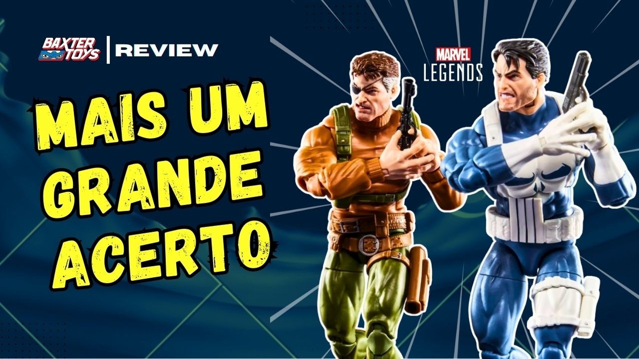 MARVEL LEGENDS JUSTICEIRO E NICK FURY GAMEVERSE - ABSURDO! BaxterToys   (Dubbing in English)