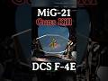DCS: F-4E Guns Kill on MiG-21 #dcs #dcsworld #f4phantom #aerialcombat #dogfight #gaming #airforce
