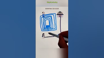 Drawing lines to help them get home safely 😱🔥 #shorts #viral #trending