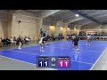 MVA 15 Pink vs Tenacity 15-1 day 1 match 3 set 1 