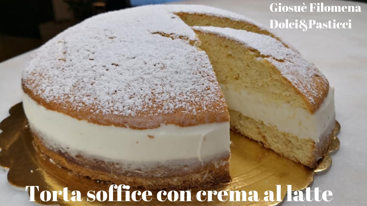 Torta Soffice con crema al latte