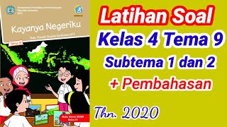 ... dalam video pembelajaran soal tema 9 kelas 4 dan kunci jawaban
yang didalamnya sudah terdapat pembahasan ppkn, bah...