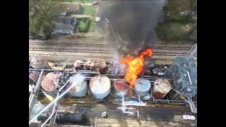 Chemical Fire March 18th 2016   Memphis TN