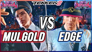 T8 🔥 Mulgold (Claudio) vs Edge (Hwoarang) 🔥 Tekken 8