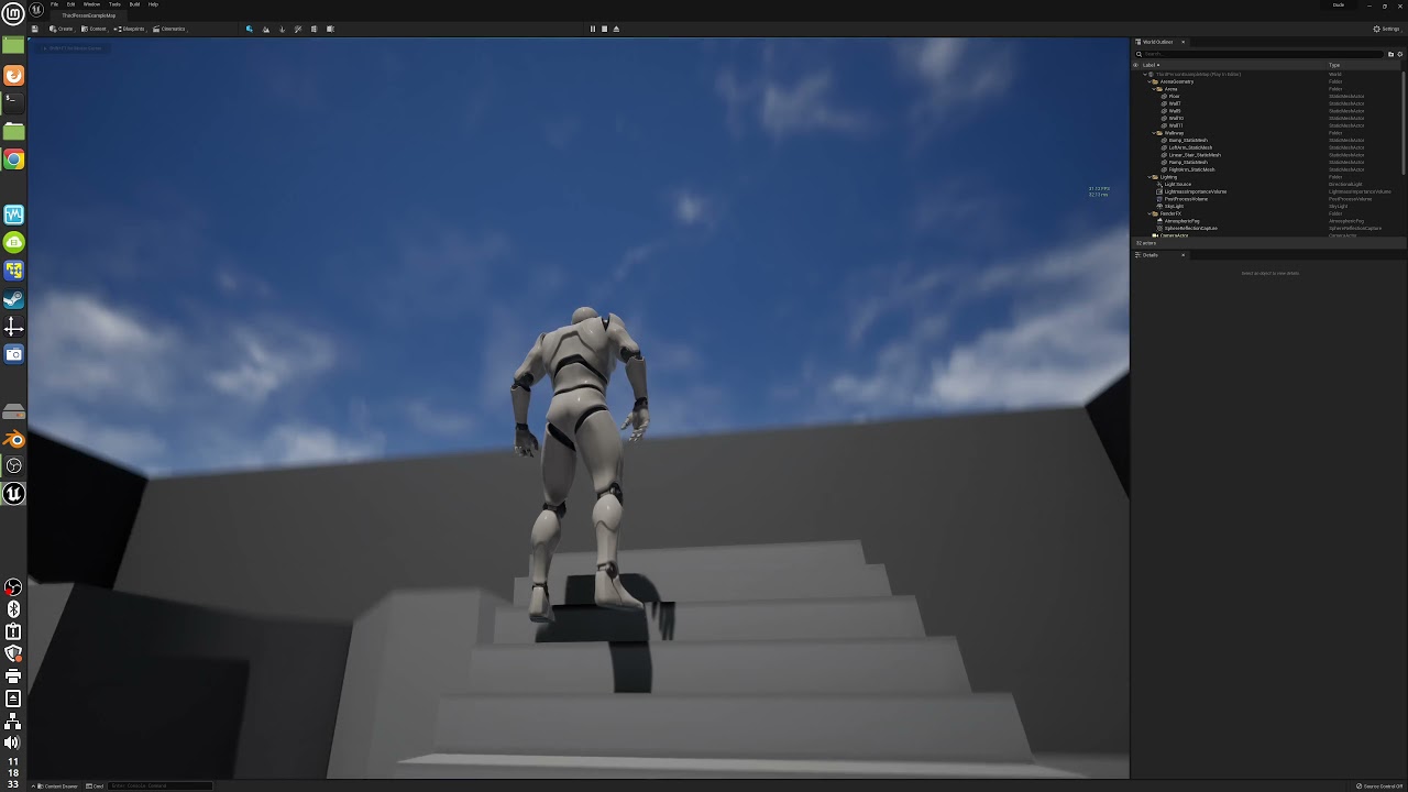 Unreal Engine 5 running on Linux distro