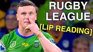 NRL - Lip Reading 2022 (What they are really saying!)