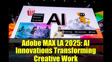 Adobe MAX LA 2025: AI Innovations Transforming Creative Work