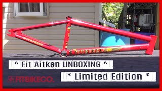 UNBOXING] 2020 Fit Aitken S3.5 Limited Edition BMX Frame in Red