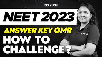 NEET 2023 - ANSWER KEY OMR - HOW TO CHALLENGE ?? | Xylem NEET Tamil