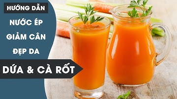 Nước Ép Mix Vị Cà Rốt & Dứa Thơm | Thật Dễ Dàng Với Máy Ép Promix SJ-02