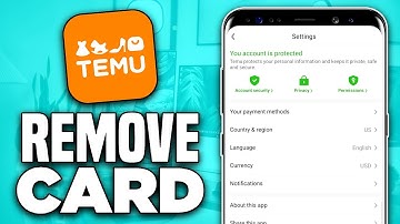 How to Remove a Debit or Credit Card from Temu (2025) - Full Guide