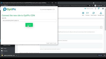 PrestaShop: OptiPic CDN - install and setup plugin