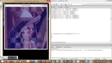 alpha blending animation in C
