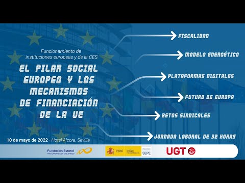 UGT celebra la jornada "El Pilar Social Europeo y los mecanismos de financiación de la UE”