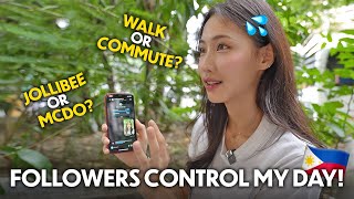 Followers Control My Day in Manila!  Visiting España, Dangwa Flower Market and More!