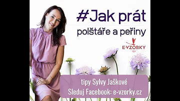 Jak prát polštáře s přírodní náplní?