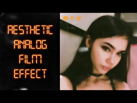 AESTHETIC ANALOG FILM EFFECT TUTORIAL 🎞️ 📽️ (iOS/Android)