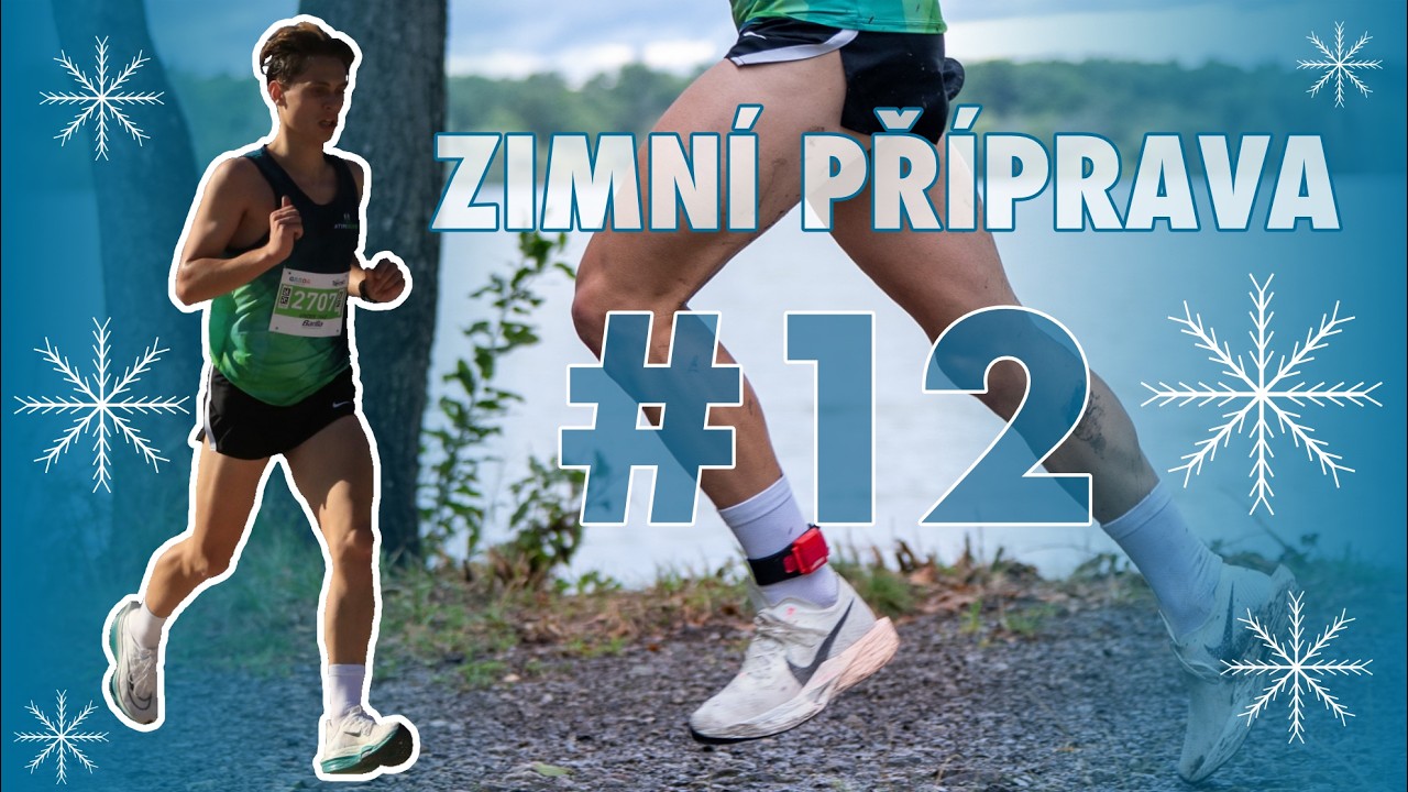MOJE ZIMNÍ BĚŽECKÁ PŘÍPRAVA | FARTLEK, 8X1500m, TEMPÁČ 70MIN | 101KM/TÝDEN📈 | #12