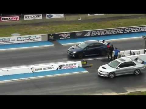 New 2015 Subaru STI Vs Mitsubishi Lancer Evolution 8