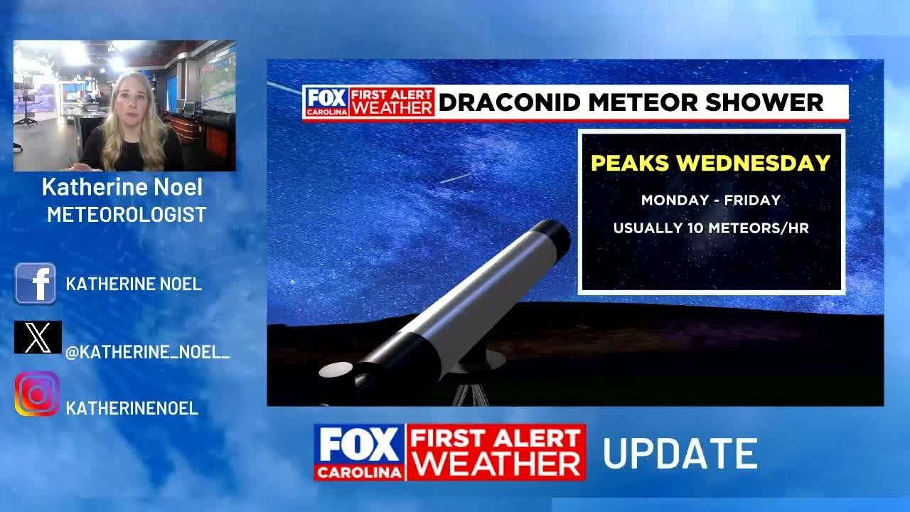 How to see the Draconid meteor shower 2025