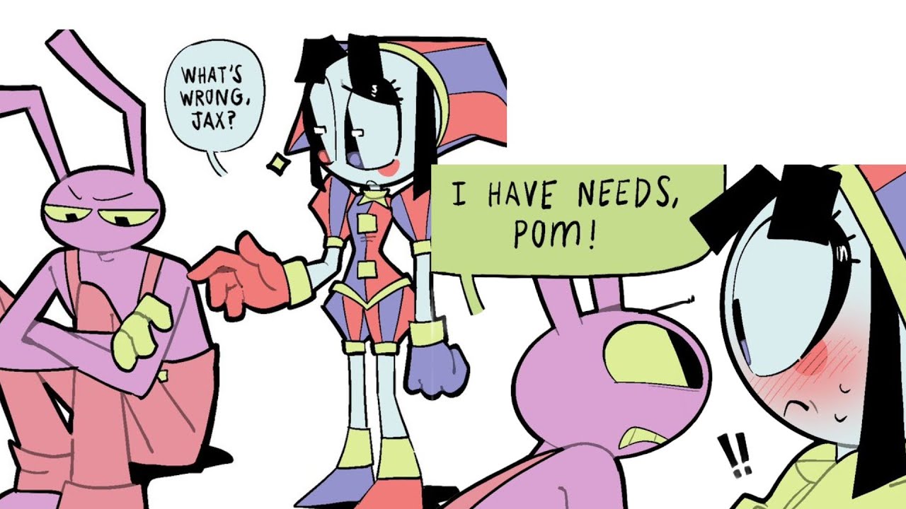 Jax's Manly Needs!😏🔥The Amazing Digital Circus🎪Comic Dub 