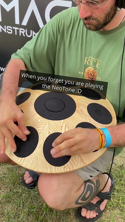 Hahaha muscle memory works... 😁 I #handpan #neotonedigitalhandpan