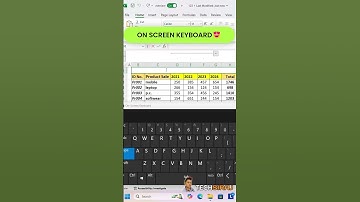 ONSCREEN KEYBOARD का उपयोग 😍 | use onscreen keyboard | #excelformula #keyboard #keybordmouse