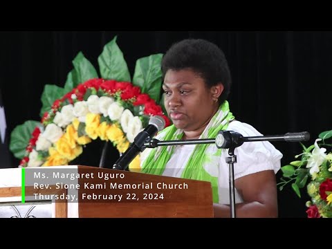 Emotional Tribute Margaret Uguro Remembers Her Father Hon Jimmy Uguro