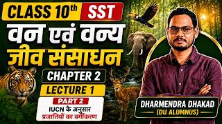 IUCN के अनुसार प्रजातियों का वर्गीकरण | Class 10 SST Chapter 2
