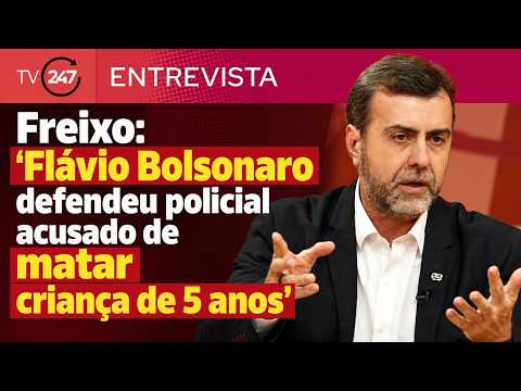 Freixo: “Flávio Bolsonaro defendeu policial acusado de matar uma criança de 5 anos”