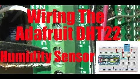 Part 12 Setup Your Own Raspberry Pi Wiring Adafruit DHT22 Humidity Sensor Schematics