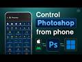 Photoshop Remote Control Widget for PC | Keyboard Extension