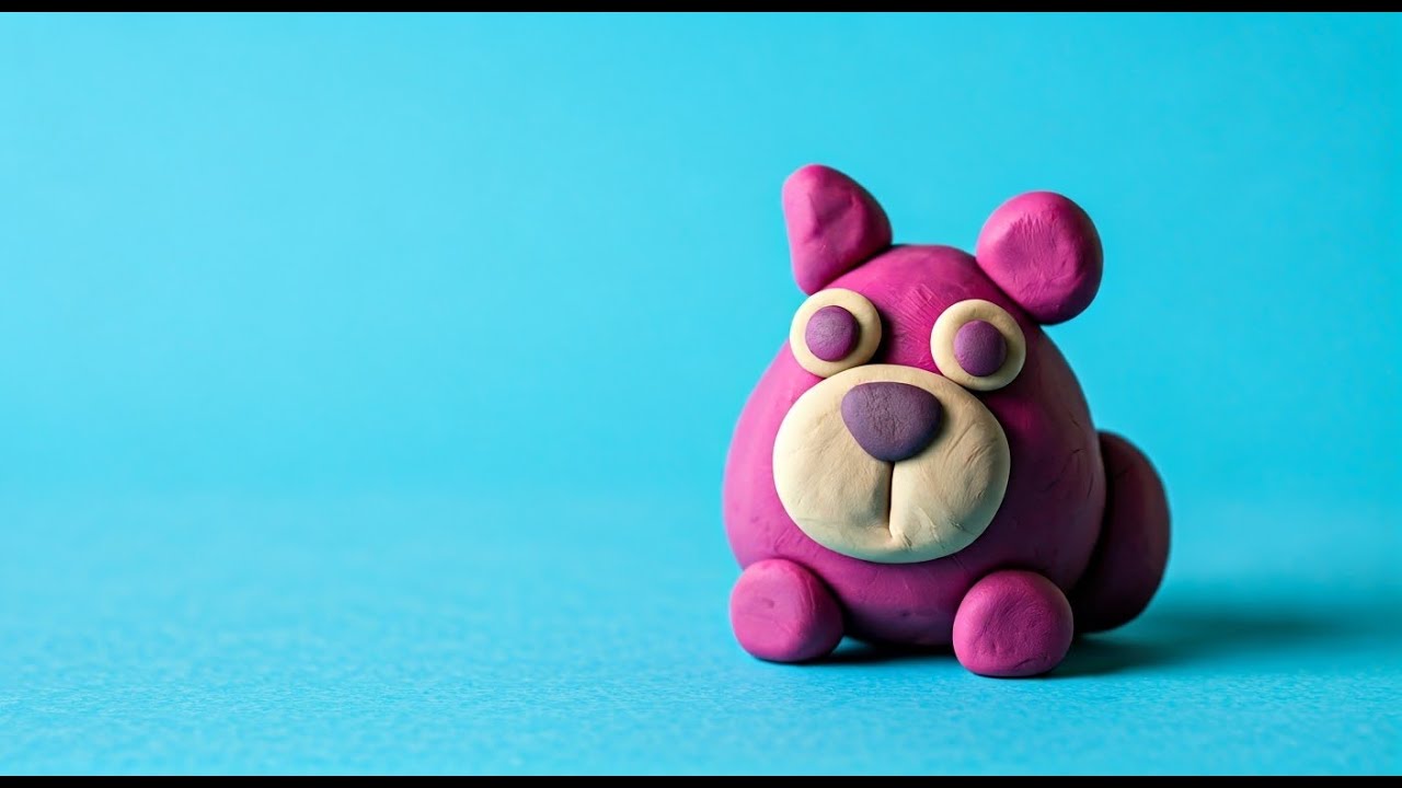 Toddler Color Exploration with Playdough: Non-Stimulating