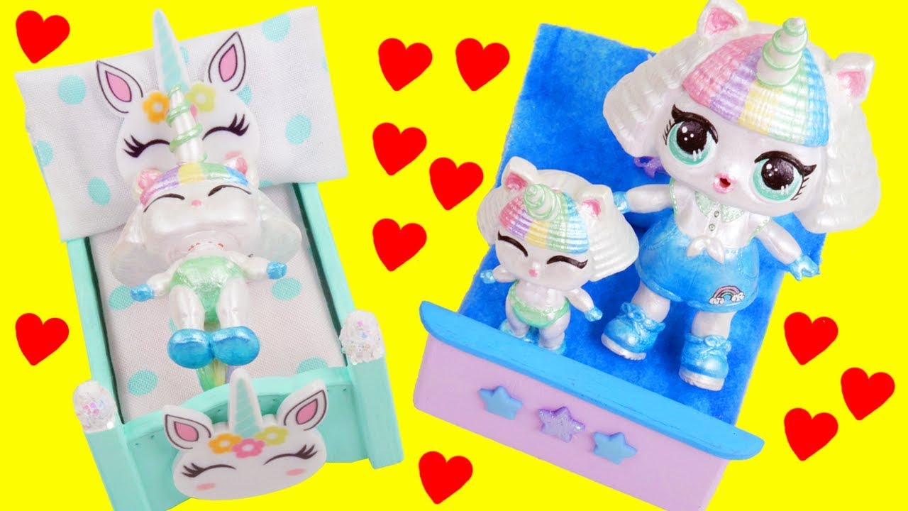 family friendly resorts LOL Surprise Dolls Custom Unicorn Baby Room in Ooh La La Store | Toy Egg Videos