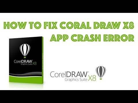 Fix Corel Draw X8 Not Opening Error APP Crash On Launch in Windows
