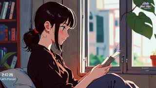 Chill 2024 Lofi Beats: Study, Relax, And De-stress With Street Light Lofi Girl 🌃🎶