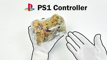 I Restored This $4.08 PS1 DualShock Controller (4K ASMR)