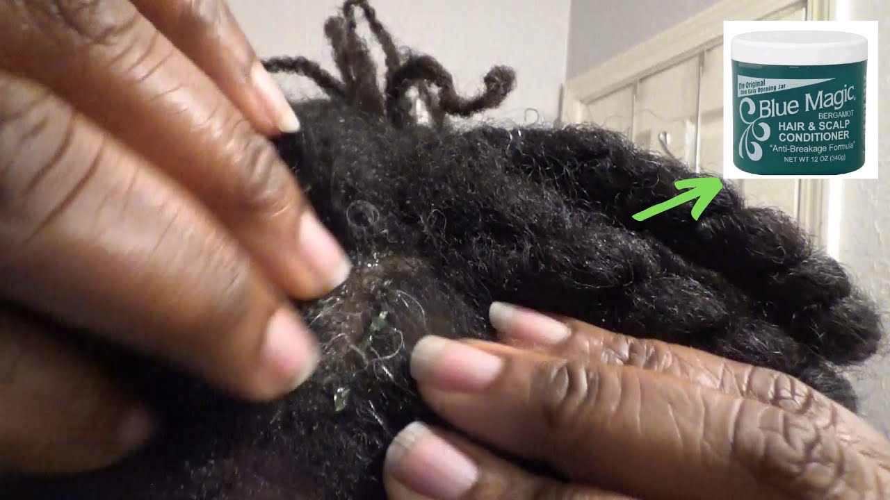 The Best Time To Grease Your Scalp Tips Blue Magic Natural Hair