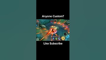 Anyone Custom? #mlbb #mobilelegends #shorts #gusion