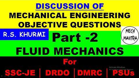R.S.KHURMI FLUID MECHANICS 58TO 100